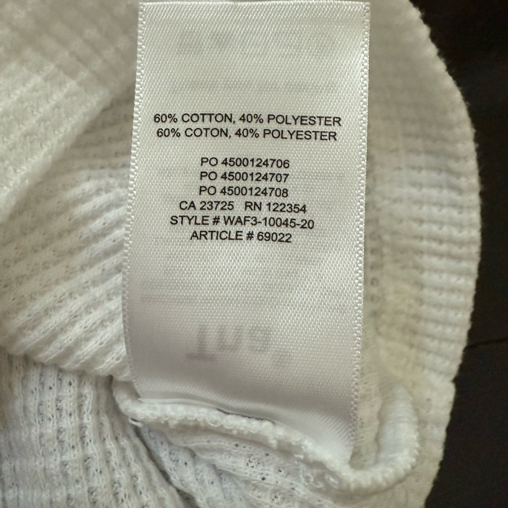 Aritzia TNA White Waffle Knit Cropped Tank - Picture 4 of 4